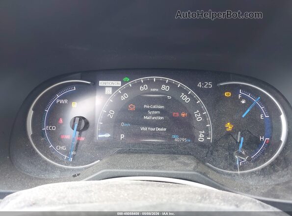 4T3E6RFV0NU094072 2022 TOYOTA RAV4 HYBRID Синий Вид задних сидений