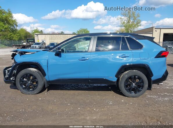 4T3E6RFV0NU094072 2022 TOYOTA RAV4 HYBRID Синий 