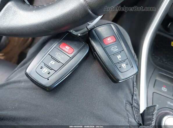 4T3E6RFV0NU094072 2022 TOYOTA RAV4 HYBRID Синий Вид панели приборов