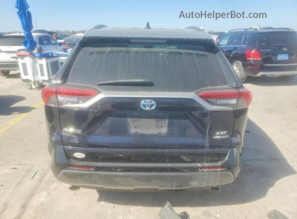4T3E6RFV6MU017351 2021 TOYOTA RAV4 Blue Widok z tyłu