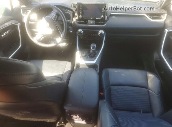 4T3E6RFV6MU017351 2021 TOYOTA RAV4 Blue Widok deski rozdzielczej