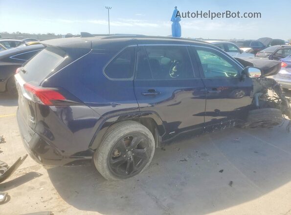4T3E6RFV6MU017351 2021 TOYOTA RAV4 Blue Tył prawy