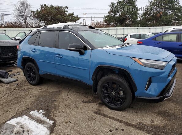 4T3E6RFV8NU071090 2022 TOYOTA RAV4 Blue Przód prawy