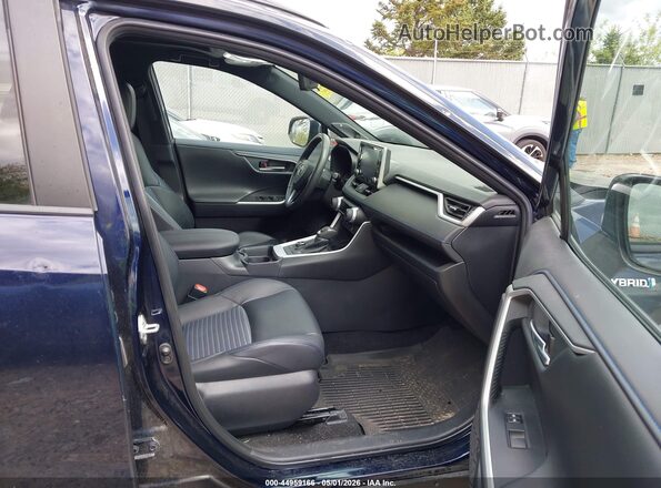 4T3EWRFV0LU003623 2020 TOYOTA RAV4 HYBRID Синий Вид салона спереди