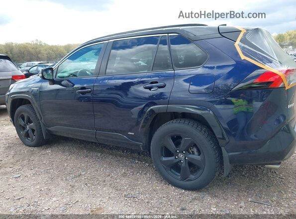 4T3EWRFV0LU003623 2020 TOYOTA RAV4 HYBRID Синий Панорамный вид салона 360°