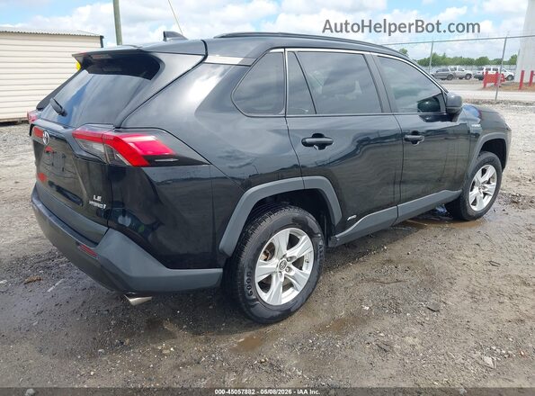4T3L6RFV3MU007576 2021 TOYOTA LE Черный Задняя правая четверть