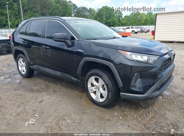4T3L6RFV3MU007576 2021 TOYOTA LE Черный Передняя правая четверть
