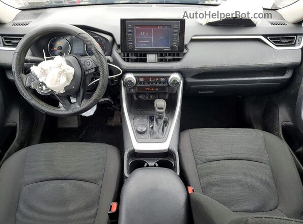 4T3LWRFV2MU043484 2021 TOYOTA RAV4 White Dashboard view