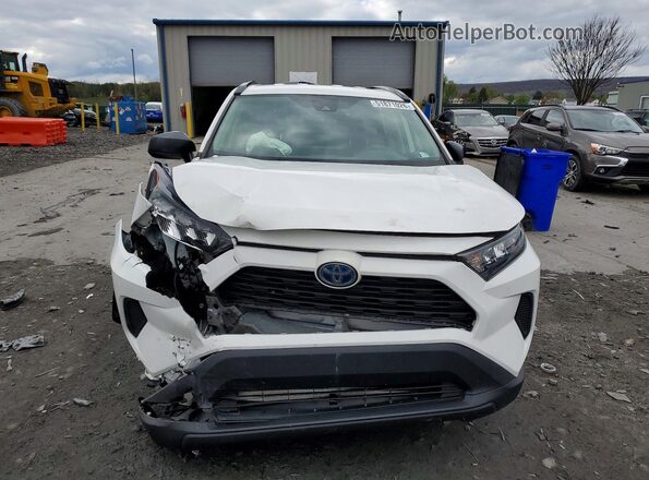 4T3LWRFV2MU043484 2021 TOYOTA RAV4 White Front view