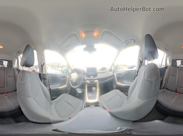 4T3LWRFV2MU043484 2021 TOYOTA RAV4 White 360 interior view