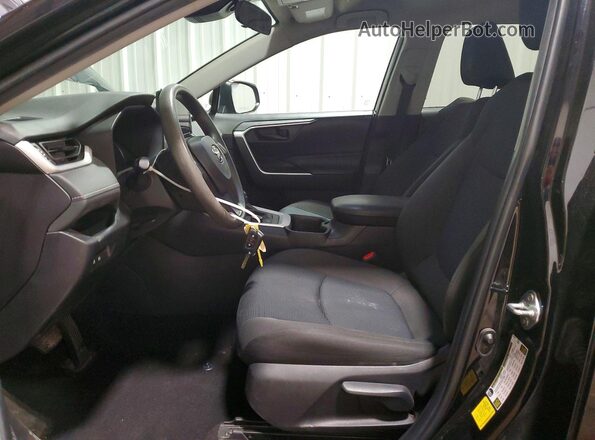 4T3LWRFV9PU087583 2023 TOYOTA RAV4 Черный Вид салона спереди