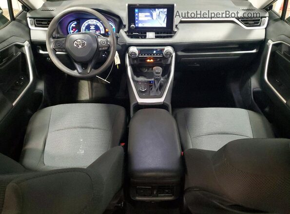 4T3LWRFV9PU087583 2023 TOYOTA RAV4 Черный Вид панели приборов