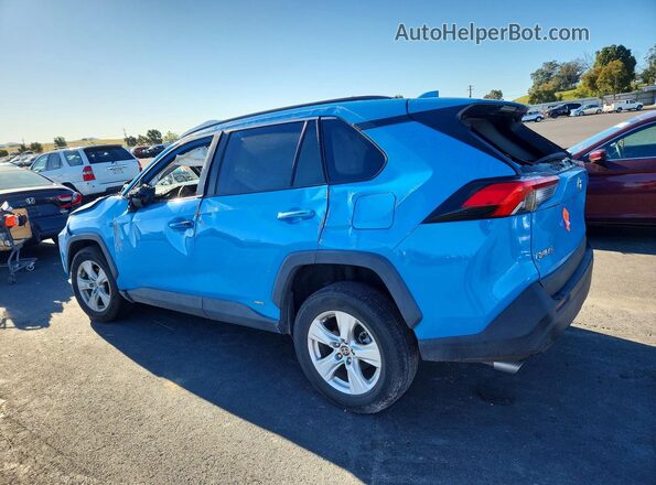 4T3LWRFVXMU033897 2021 TOYOTA RAV4 Blue უკანა მარცხენა