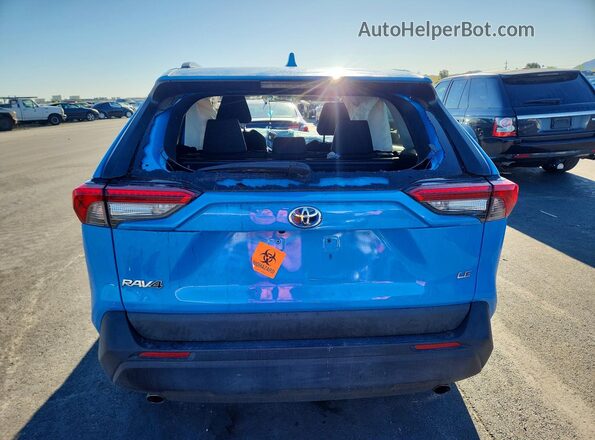 4T3LWRFVXMU033897 2021 TOYOTA RAV4 Blue უკანა ხედი