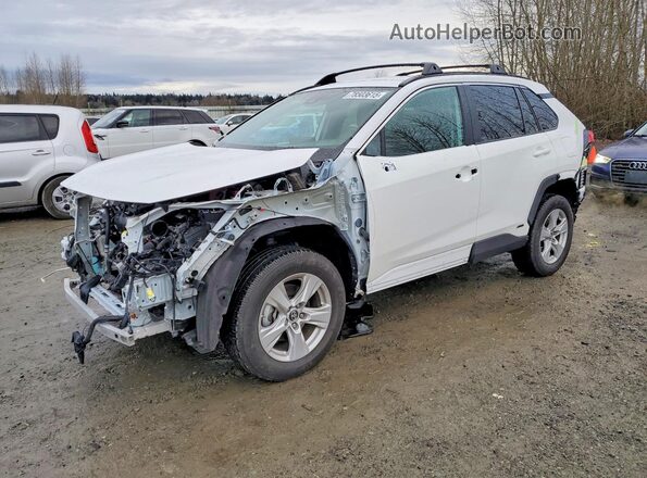 4T3M6RFV7MU015880 2021 TOYOTA RAV4 Белый Передняя левая четверть