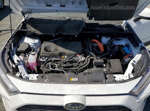 4T3MWRFV4RU155067 2024 TOYOTA RAV4 White ძრავის განყოფილების ხედი