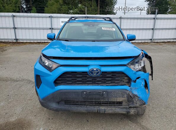 4T3MWRFV8LU002599 2020 TOYOTA RAV4 Blue Widok z przodu