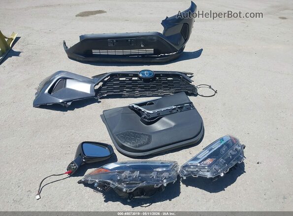 4T3MWRFVXPU085443 2023 TOYOTA LE Серый Вид щитка приборов