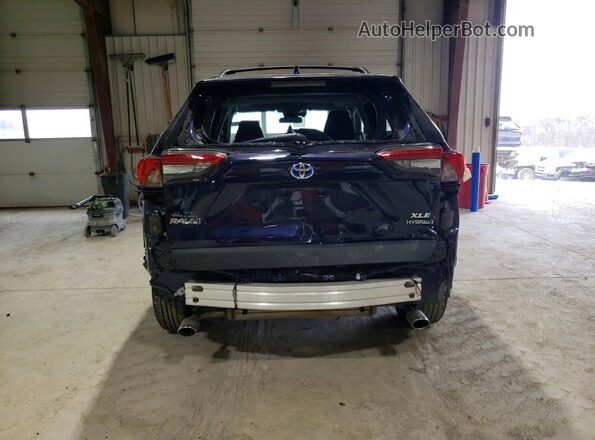 4T3R6RFV0LU002389 2020 TOYOTA RAV4 Синий Вид сзади