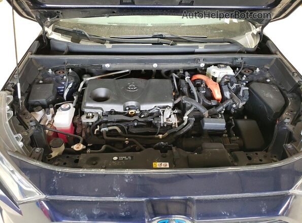 4T3R6RFV0LU002389 2020 TOYOTA RAV4 Синий Вид подкапотного пространства