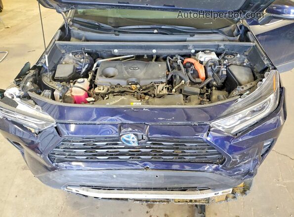 4T3R6RFV1LU005737 2020 TOYOTA RAV4 Синий Вид подкапотного пространства