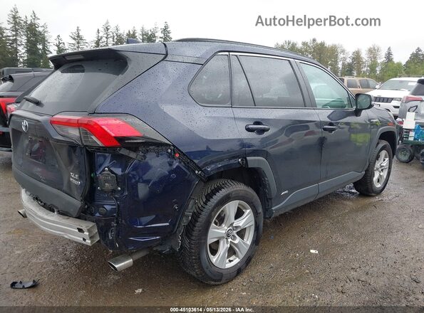 4T3R6RFV3MU008592 2021 TOYOTA LE Blue Tył prawy