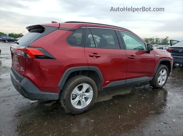 4T3R6RFV4LU002735 2020 TOYOTA RAV4 Красный Задняя правая четверть