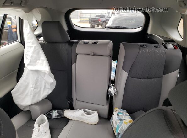 4T3R6RFV6MU015309 2021 TOYOTA RAV4 White Widok tylnych siedzeń