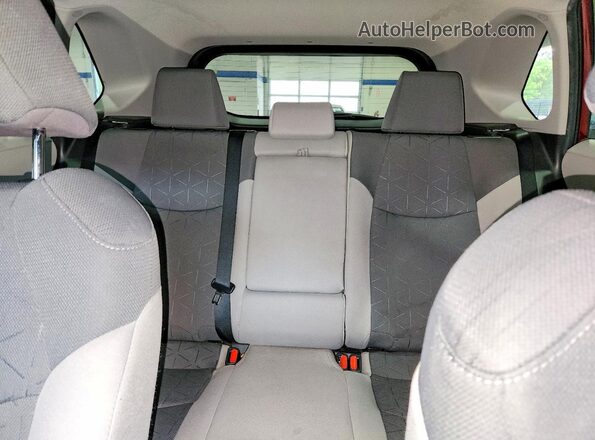 4T3RWRFV0MU013796 2021 TOYOTA RAV4 Бордовый Вид задних сидений