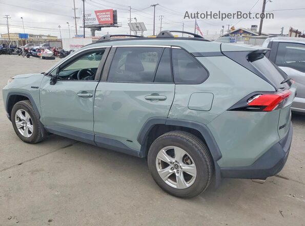 4T3RWRFV0MU015449 2021 TOYOTA RAV4 Зеленый Задняя левая четверть