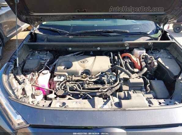 4T3RWRFV0SU176915 2025 TOYOTA RAV4 HYBRID Серый Вид сзади