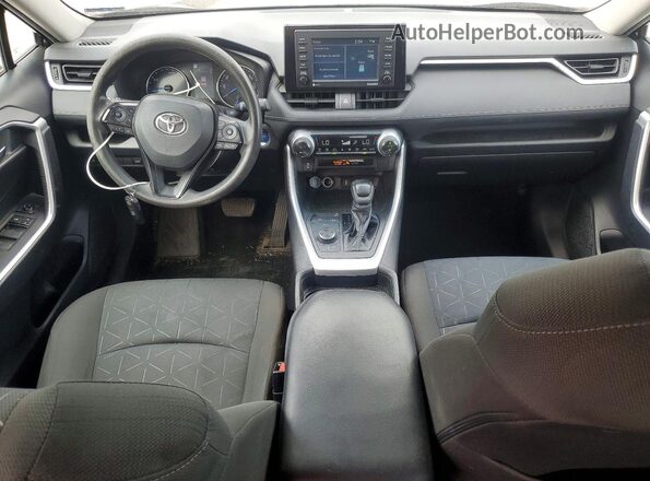 4T3RWRFV1MU031983 2021 TOYOTA RAV4 Blue Առջևի վահանակի տեսք