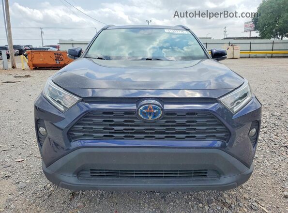 4T3RWRFV1MU031983 2021 TOYOTA RAV4 Blue Դիմացի տեսք