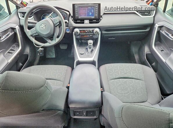 4T3RWRFV1NU050809 2022 TOYOTA RAV4 Charcoal Вид панелі приладів