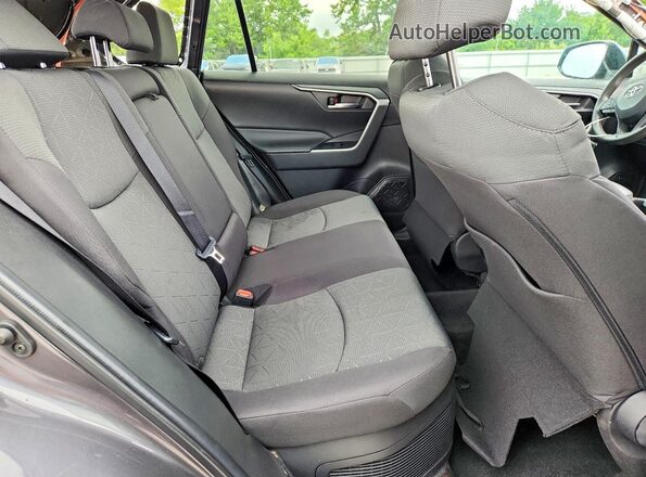4T3RWRFV1NU050809 2022 TOYOTA RAV4 Charcoal Вид задніх сидінь