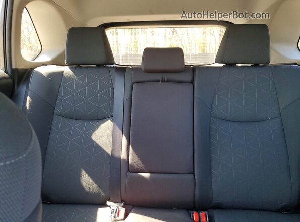 4T3RWRFV1RU145635 2024 TOYOTA RAV4 Gray უკანა სავარძლების ხედი