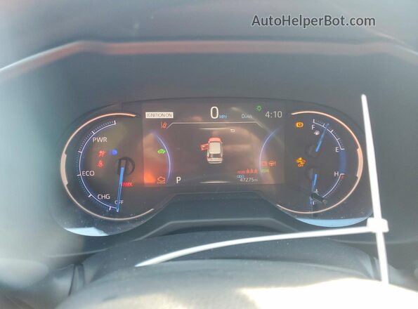 4T3RWRFV1RU145635 2024 TOYOTA RAV4 Gray ხელსაწყოთა პანელის ხედი