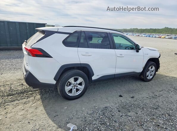 4T3RWRFV2MU021639 2021 TOYOTA RAV4 Белый Задняя правая четверть