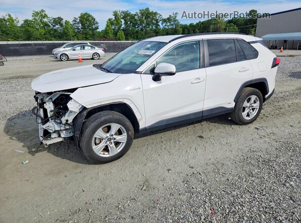 4T3RWRFV2MU021639 2021 TOYOTA RAV4 Белый Передняя левая четверть