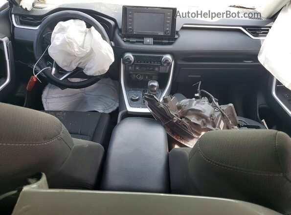 4T3RWRFV3MU036652 2021 TOYOTA RAV4 Gray Widok deski rozdzielczej