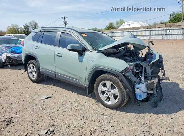 4T3RWRFV3MU036652 2021 TOYOTA RAV4 Gray Przód prawy