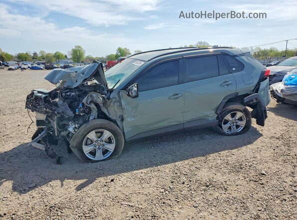 4T3RWRFV3MU036652 2021 TOYOTA RAV4 Gray Przód lewy