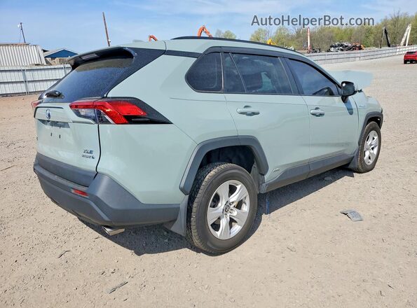 4T3RWRFV3MU036652 2021 TOYOTA RAV4 Gray Tył prawy