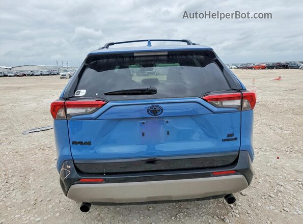 4T3T6RFV2RU169108 2024 TOYOTA RAV4 Blue Widok z tyłu