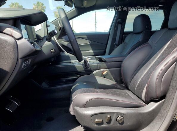 4W5XHPRL8RZ516115 2024 ACURA ZDX Черный Вид салона спереди