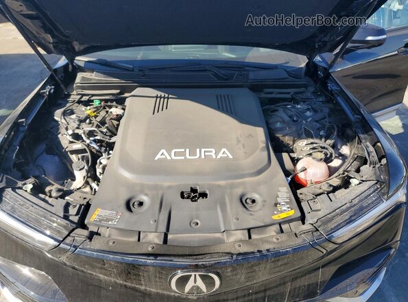 4W5XHPRL8RZ516115 2024 ACURA ZDX Черный Вид подкапотного пространства