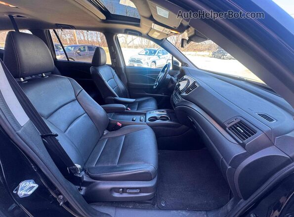 5FNYF6H24MB096457 2021 HONDA PILOT Черный Вид сзади