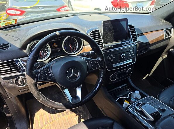 4JGDA5HB5GA805736 2016 MERCEDES-BENZ GLE Black Vista de los asientos traseros