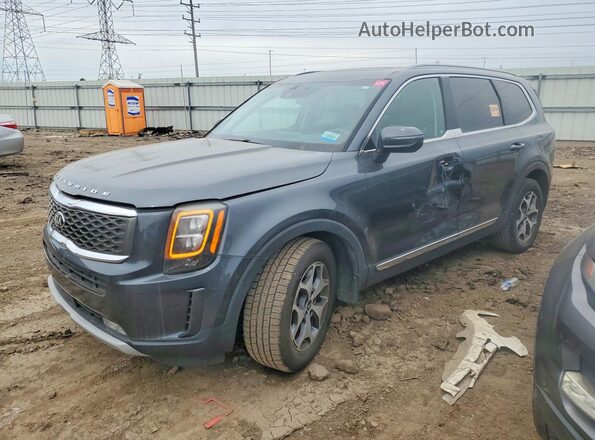 5XYP3DHC3LG013755 2020 KIA TELLURIDE Black Задня ліва чверть