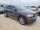 2016 Dodge Durango Limited Серый vin: 1C4RDHDG8GC402942